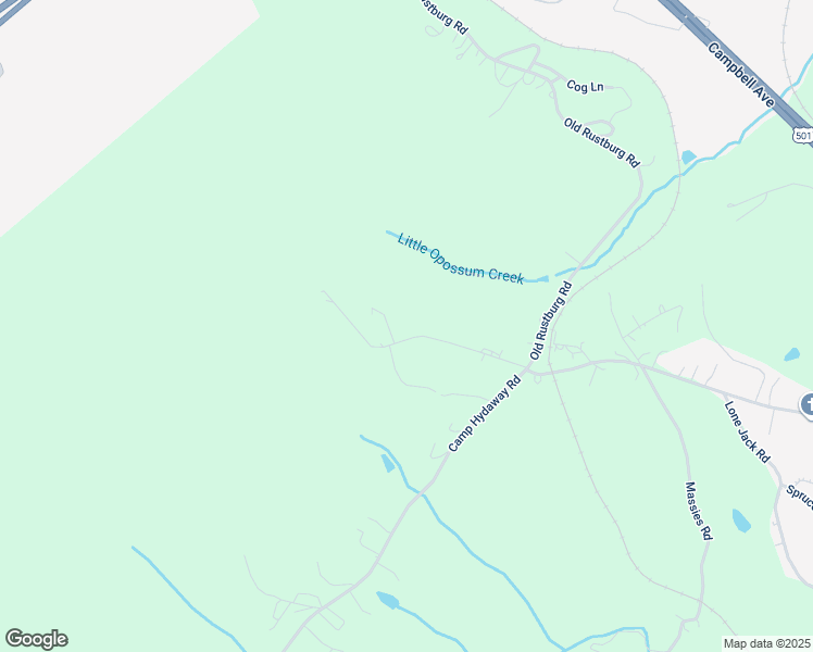 map of restaurants, bars, coffee shops, grocery stores, and more near 295 Chinook Drive in Lynchburg