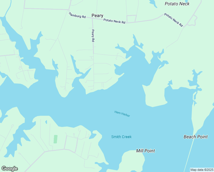 map of restaurants, bars, coffee shops, grocery stores, and more near 102 Shore Drive in Port Haywood