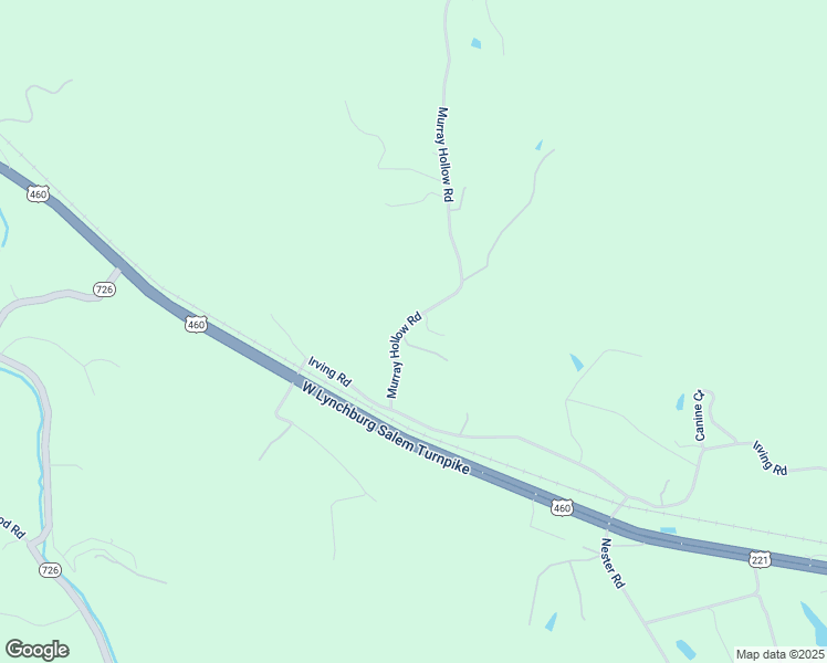 map of restaurants, bars, coffee shops, grocery stores, and more near 1191 Murray Hollow Road in Thaxton