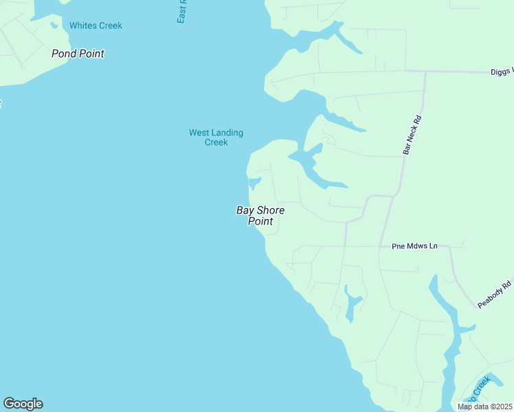 map of restaurants, bars, coffee shops, grocery stores, and more near 315 Bay Shore Point Road in Port Haywood