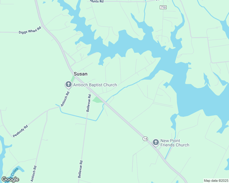 map of restaurants, bars, coffee shops, grocery stores, and more near 136 Millers Lane in Susan