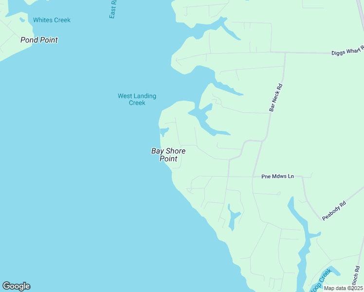 map of restaurants, bars, coffee shops, grocery stores, and more near 275 Bay Shore Point Road in Port Haywood