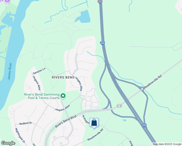map of restaurants, bars, coffee shops, grocery stores, and more near 843 Club Crest Boulevard in Chester