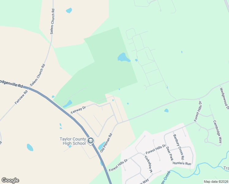 map of restaurants, bars, coffee shops, grocery stores, and more near 325 Slim's Golf Drive in Campbellsville