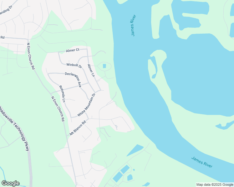 map of restaurants, bars, coffee shops, grocery stores, and more near 12100 Ganesh Lane in Chester