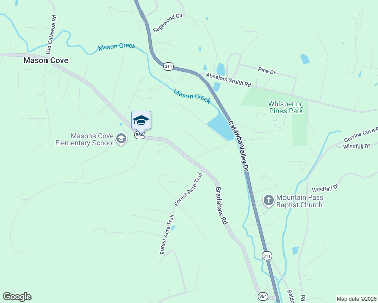 map of restaurants, bars, coffee shops, grocery stores, and more near 3239 Bradshaw Rd in Salem