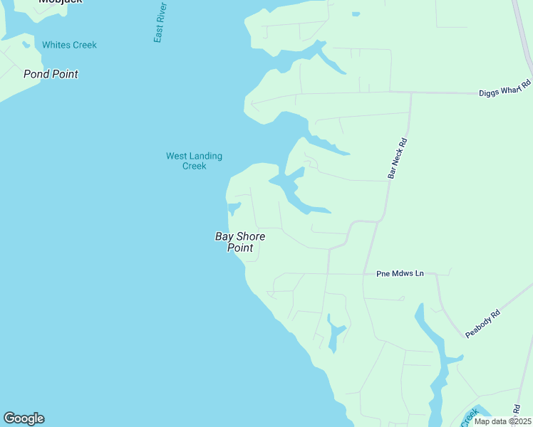map of restaurants, bars, coffee shops, grocery stores, and more near 188 Bay Shore Point Road in Port Haywood