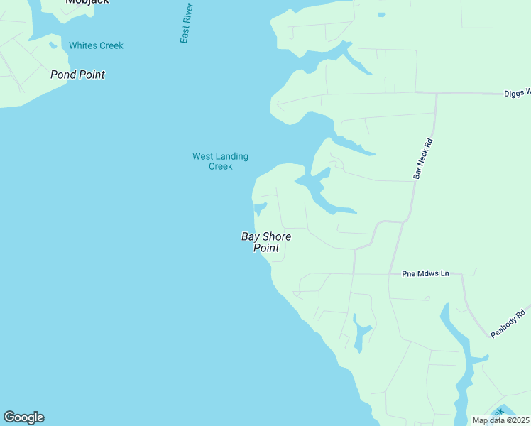 map of restaurants, bars, coffee shops, grocery stores, and more near 310 Bay Shore Point Road in Port Haywood