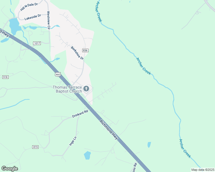 map of restaurants, bars, coffee shops, grocery stores, and more near 218 Dianne Drive in Lynchburg