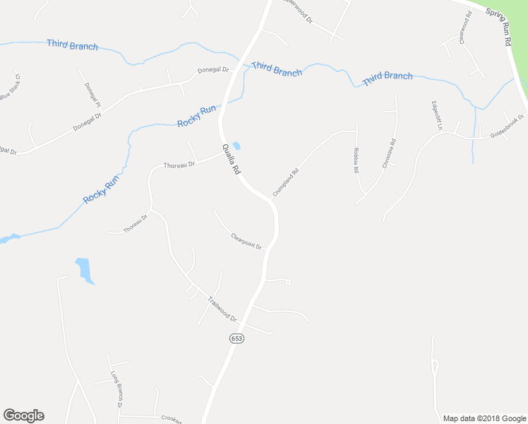 map of restaurants, bars, coffee shops, grocery stores, and more near 10600 Qualla Road in Chesterfield