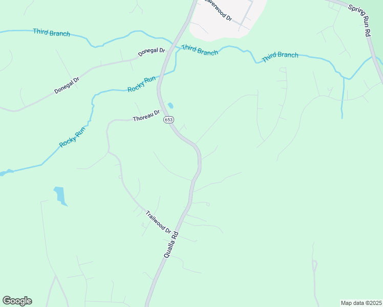 map of restaurants, bars, coffee shops, grocery stores, and more near 10600 Qualla Road in Chesterfield