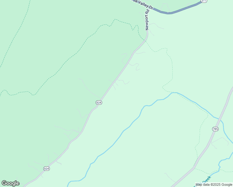 map of restaurants, bars, coffee shops, grocery stores, and more near 6186 Newport Road in Catawba