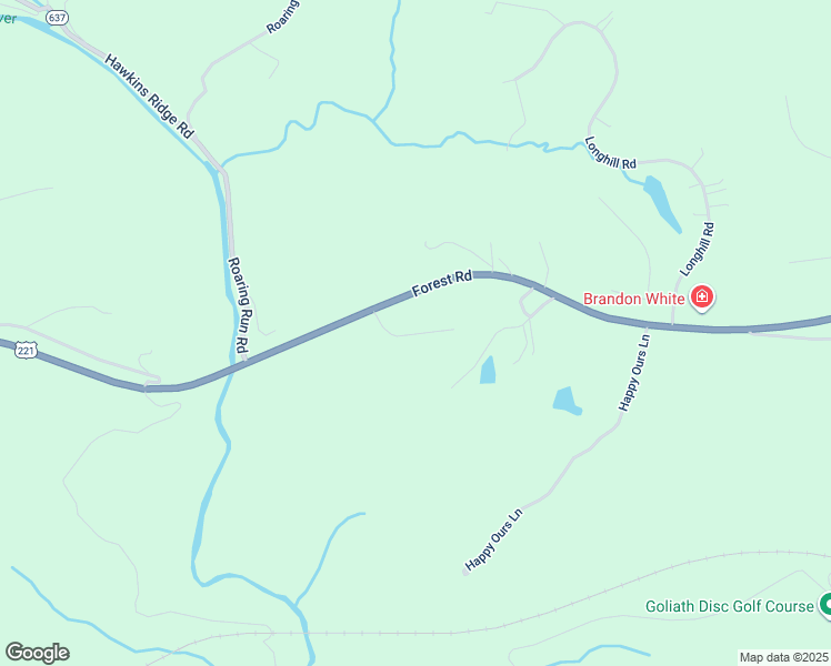 map of restaurants, bars, coffee shops, grocery stores, and more near 104 New Kent Drive in Goode