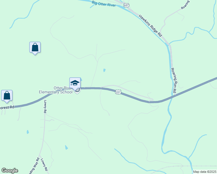 map of restaurants, bars, coffee shops, grocery stores, and more near 1071 Settlersway Lane in Goode