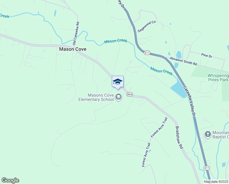 map of restaurants, bars, coffee shops, grocery stores, and more near 3370 Bradshaw Road in Salem