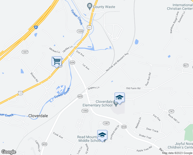 map of restaurants, bars, coffee shops, grocery stores, and more near 294 1st Avenue in Cloverdale
