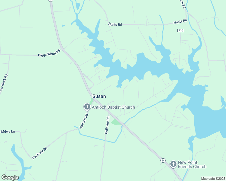 map of restaurants, bars, coffee shops, grocery stores, and more near Singletons Lane in Susan