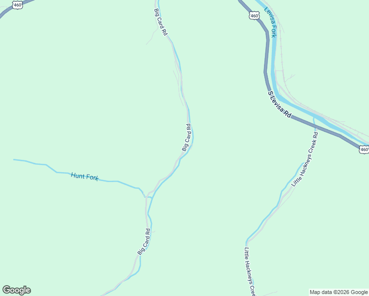 map of restaurants, bars, coffee shops, grocery stores, and more near 1522 Big Card Road in Mouthcard