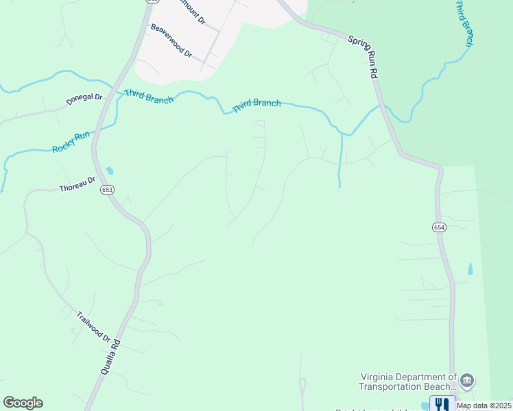 map of restaurants, bars, coffee shops, grocery stores, and more near 10411 Christina Road in Chesterfield