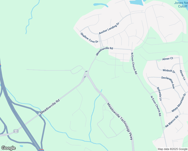 map of restaurants, bars, coffee shops, grocery stores, and more near 1401 Meadowville Road in Chester