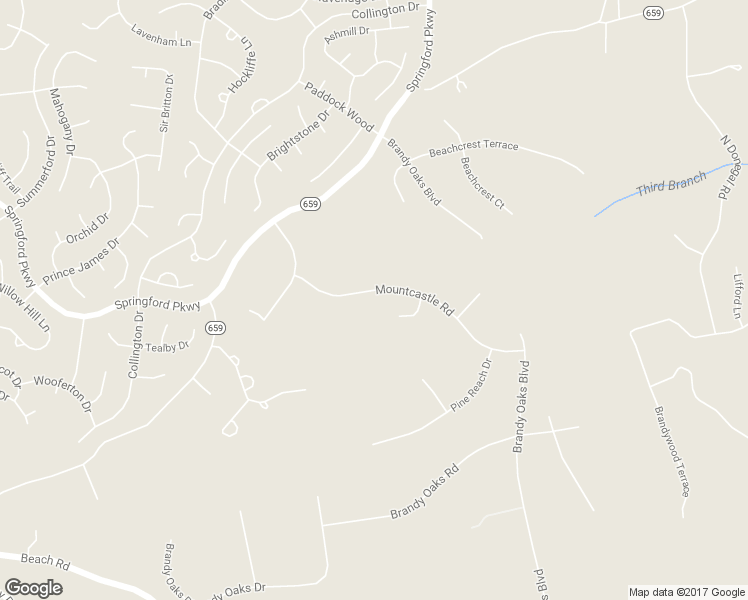 map of restaurants, bars, coffee shops, grocery stores, and more near 13725 Mountcastle Road in Chesterfield