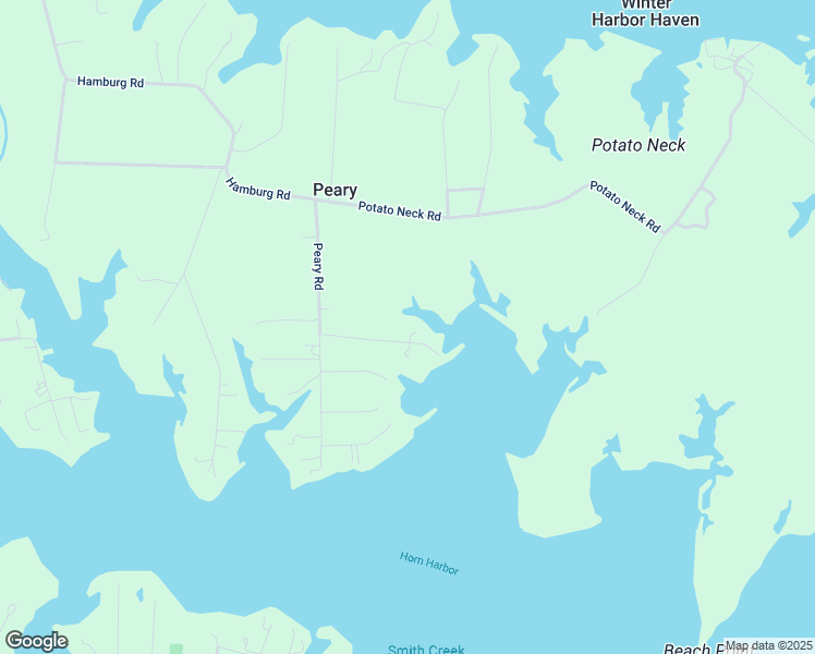 map of restaurants, bars, coffee shops, grocery stores, and more near 197 Capt Genes Road in Port Haywood