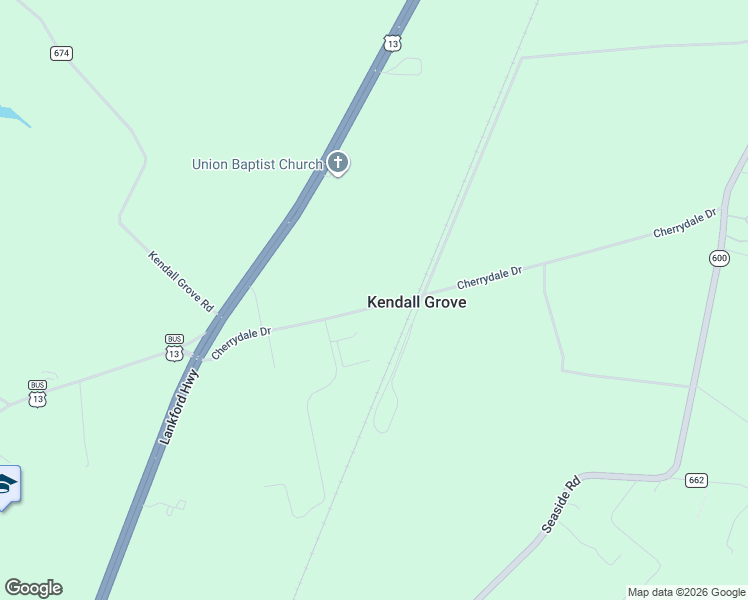 map of restaurants, bars, coffee shops, grocery stores, and more near 6385 Cherrydale Drive in Cape Charles