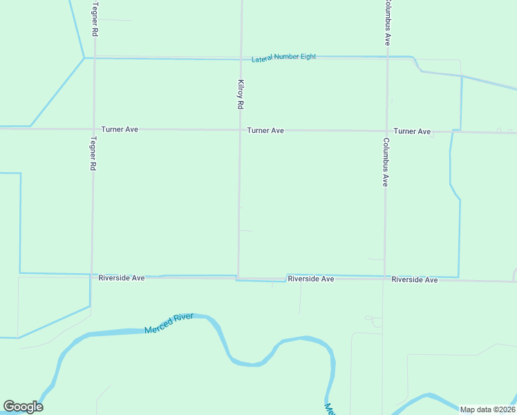 map of restaurants, bars, coffee shops, grocery stores, and more near 5460 Kilroy Road in Hilmar