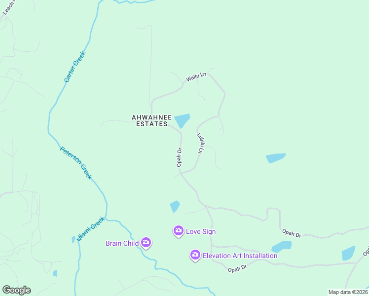 map of restaurants, bars, coffee shops, grocery stores, and more near 46381 Opah Drive in Ahwahnee
