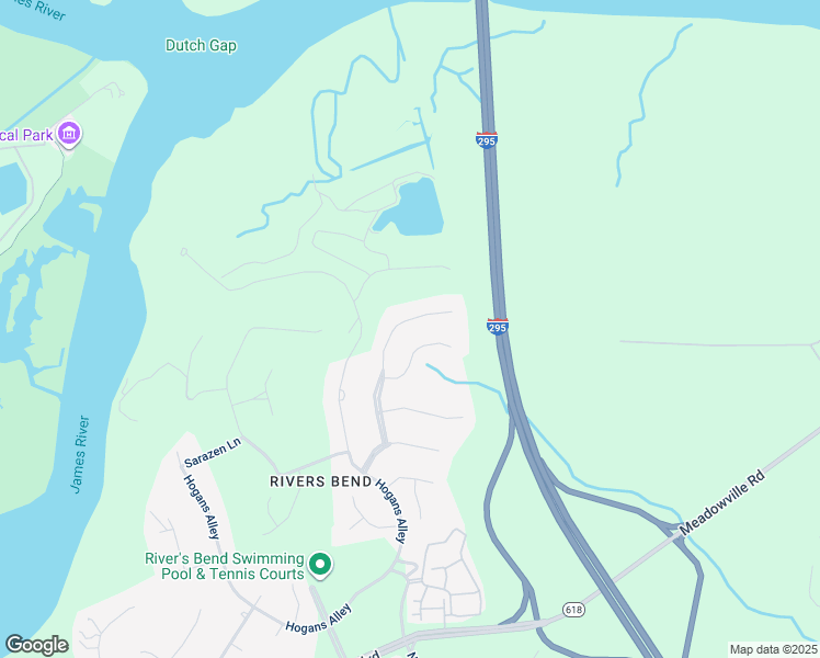 map of restaurants, bars, coffee shops, grocery stores, and more near 11843 Club Ridge Drive in Chester
