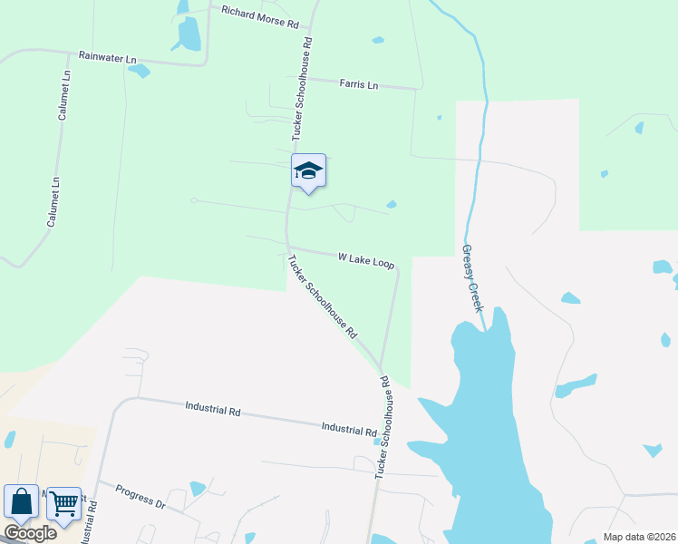 map of restaurants, bars, coffee shops, grocery stores, and more near 1100 Tucker Schoolhouse Road in Madisonville