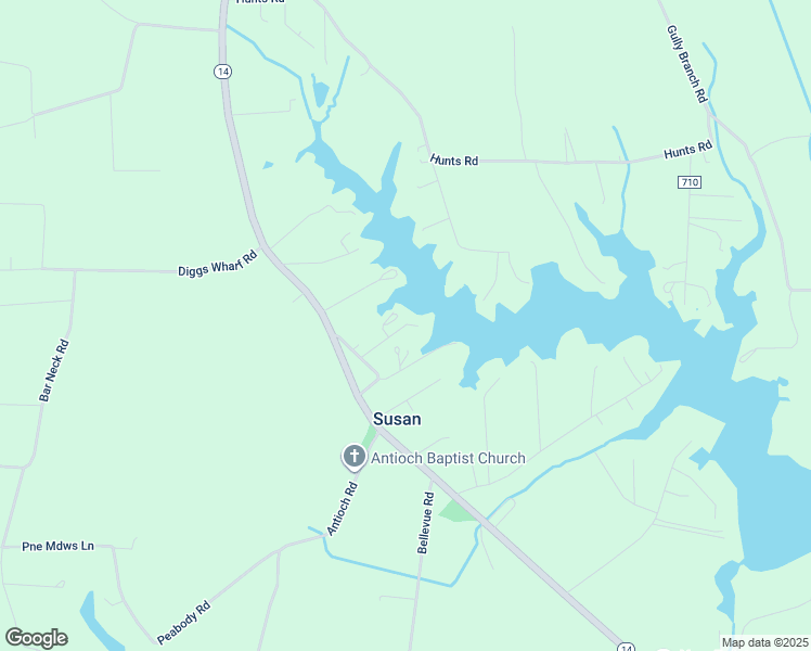 map of restaurants, bars, coffee shops, grocery stores, and more near Susan Lane in Susan