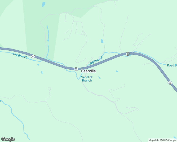 map of restaurants, bars, coffee shops, grocery stores, and more near in Bearville
