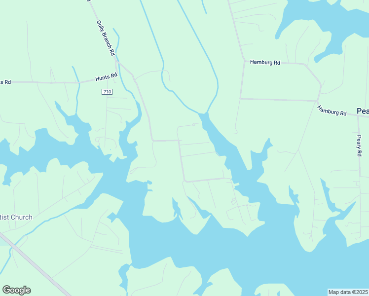 map of restaurants, bars, coffee shops, grocery stores, and more near 591 Possum Point Road in Port Haywood