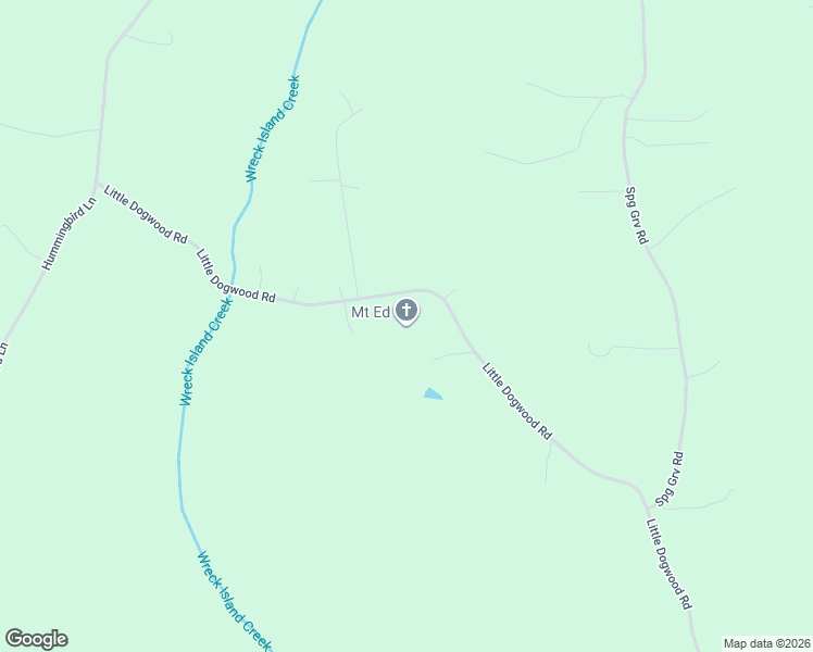 map of restaurants, bars, coffee shops, grocery stores, and more near 794 Little Dogwood Road in Spout Spring