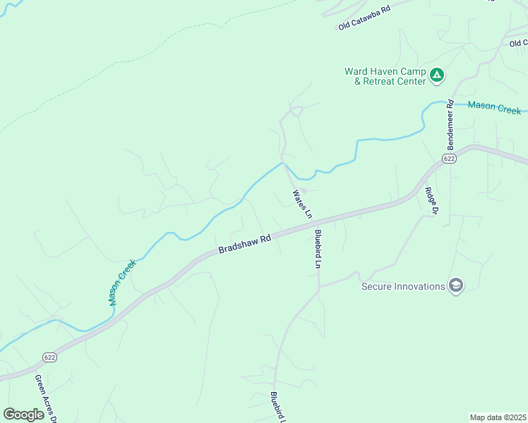 map of restaurants, bars, coffee shops, grocery stores, and more near 4347 Bradshaw Road in Salem