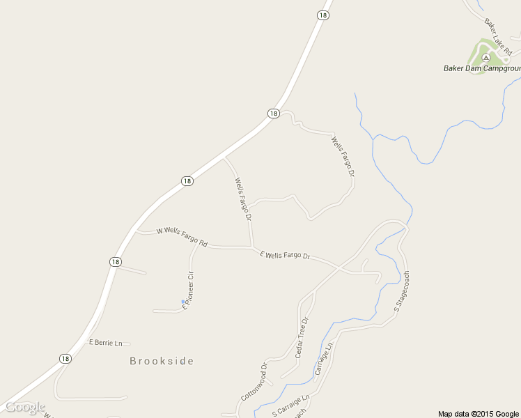 map of restaurants, bars, coffee shops, grocery stores, and more near 381 East Wells Fargo Drive in Brookside