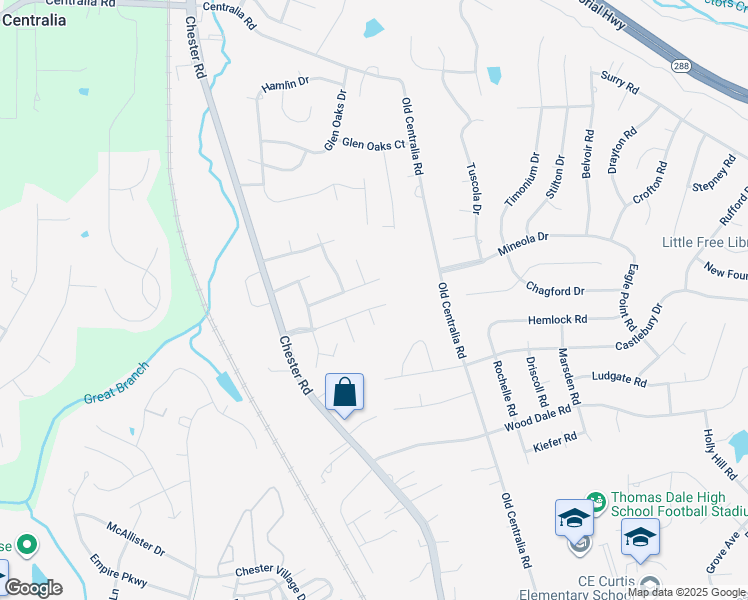 map of restaurants, bars, coffee shops, grocery stores, and more near 3908 Paces Ferry Road in Chester