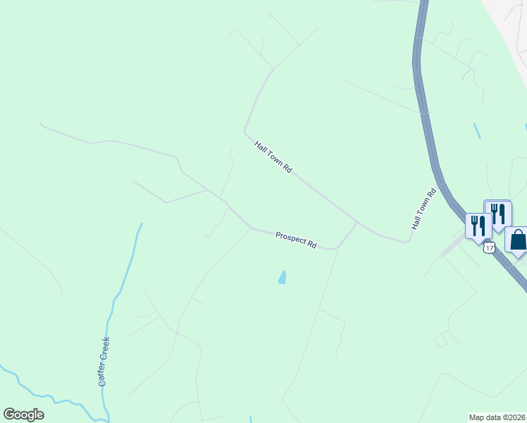 map of restaurants, bars, coffee shops, grocery stores, and more near 6121 Prospect Road in Gloucester