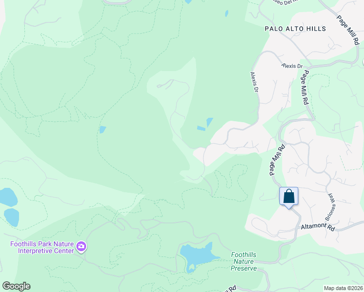 map of restaurants, bars, coffee shops, grocery stores, and more near 976 Laurel Glen Drive in Palo Alto