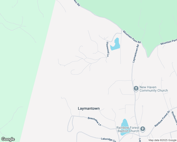 map of restaurants, bars, coffee shops, grocery stores, and more near 175 Timber Creek Lane in Troutville