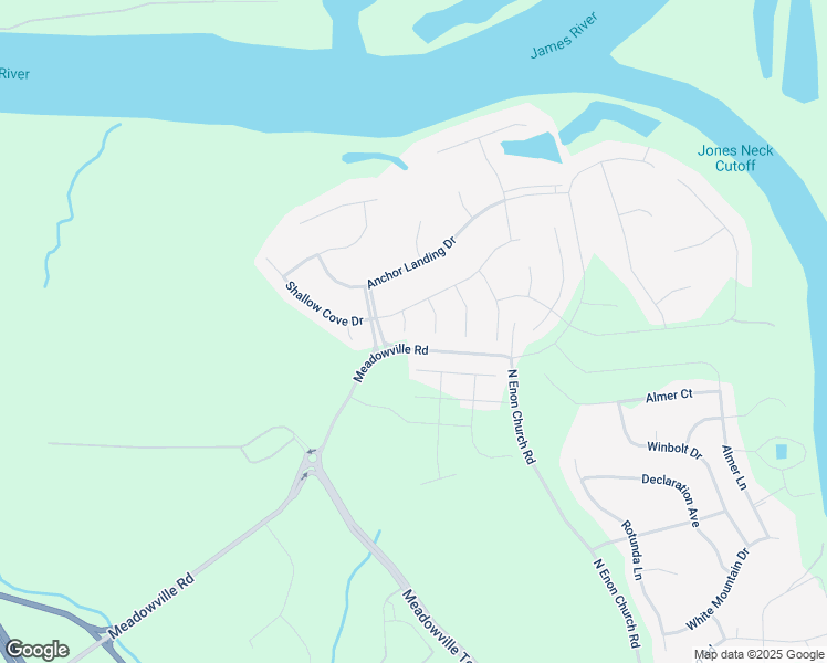 map of restaurants, bars, coffee shops, grocery stores, and more near 11913 James Overlook Court in Chester