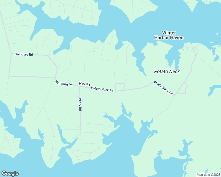 map of restaurants, bars, coffee shops, grocery stores, and more near 1899 Potato Neck Road in Port Haywood