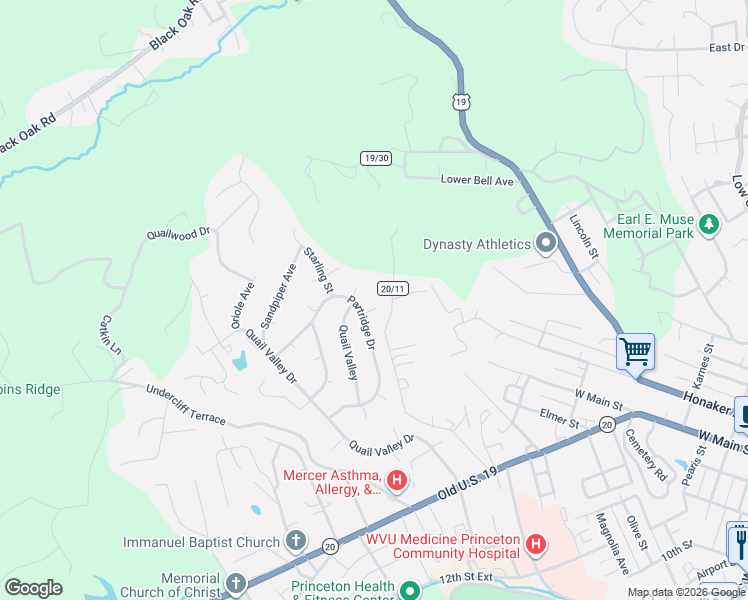 map of restaurants, bars, coffee shops, grocery stores, and more near 139 Gott Road in Princeton