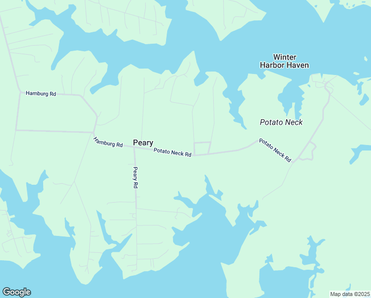 map of restaurants, bars, coffee shops, grocery stores, and more near 1899 Potato Neck Road in Port Haywood