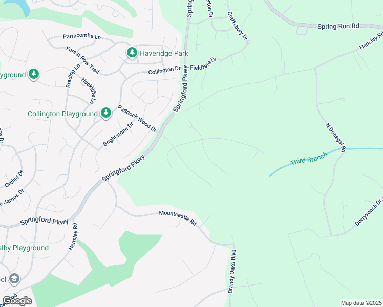 map of restaurants, bars, coffee shops, grocery stores, and more near 10506 Beachcrest Court in Chesterfield