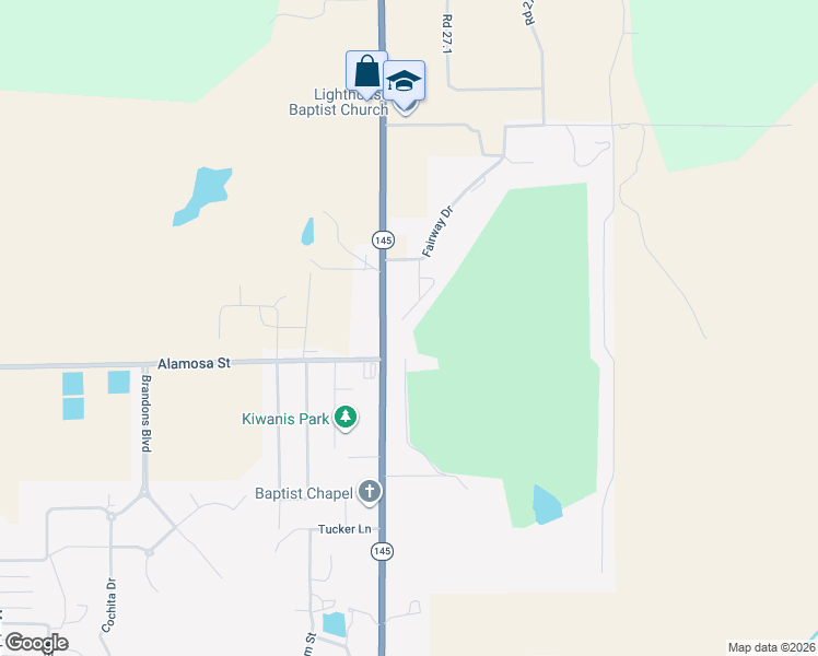 map of restaurants, bars, coffee shops, grocery stores, and more near 2276 Par Drive in Cortez