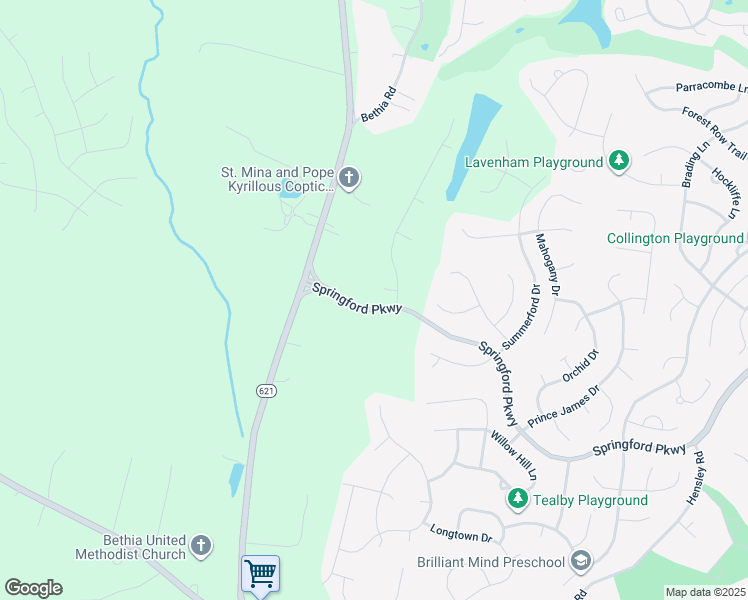 map of restaurants, bars, coffee shops, grocery stores, and more near 14203 Summercreek Court in Chesterfield
