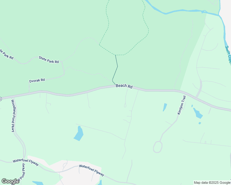 map of restaurants, bars, coffee shops, grocery stores, and more near 8641 Beach Road in Chesterfield