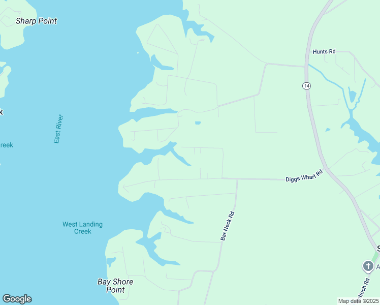 map of restaurants, bars, coffee shops, grocery stores, and more near 272 Creekwood Lane in Port Haywood